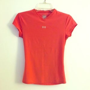 🚴‍♀️UNDER ARMOUR V-Neck Short-Sleeve Shirt